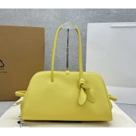 Jacquemus The medium Turismo LA CROISIÈRE Soft bowling bag light yellow 2025