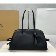 Jacquemus The medium Turismo LA CROISIÈRE Soft bowling bag black 2025