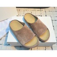 The Row Hugo suede mules sandals 041403 2025