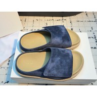 The Row Hugo suede mules sandals 041412 2025