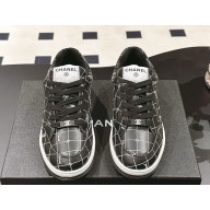Chanel Sneakers Calfskin 041404 black & white 2025