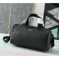 Prada Small nappa leather duffle bag 2VC046 Black 2025