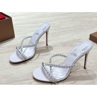 Christian Louboutin Tatoosh Spikes 85 Tatoosh Spikes 100 mm white 2025