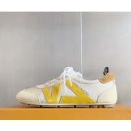 Louis Vuitton women/men LV Sneakerina 1AHNEU Light Beige Mix of materials 2025