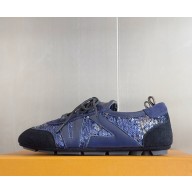 Louis Vuitton women/men LV Sneakerina 1AHNCM Blue Sequins 2025
