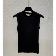 FENDI knitted vest black 2025