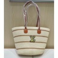 Louis Vuitton Straw Bag 042504 2025