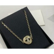 Chanel Choker Necklace Metal & Diamantés 042901 2025