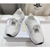 DIOR women/men Run'n'Dior Sneaker White Technical Mesh 2025