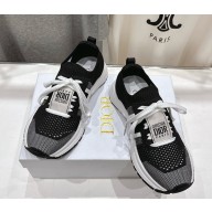 DIOR women/men Run'n'Dior Sneaker Black Technical Mesh 2025