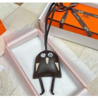 Hermes Hibouton charm in calfskin 051403 2025