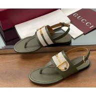 Gucci 834431 Women's thong sandal with Horsebit 051504 2025