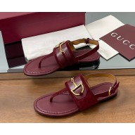 Gucci 834431 Women's thong sandal with Horsebit 051506 2025