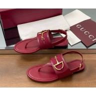 Gucci 834431 Women's thong sandal with Horsebit 051507 2025