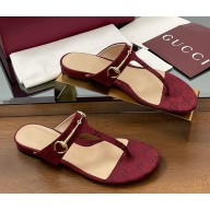 Gucci 816590 Women's thong sandal with Horsebit 051509 2025