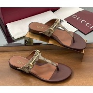 Gucci 816590 Women's thong sandal with Horsebit 051511 2025