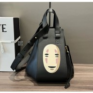 LOEWE x Studio Ghibli Spirited Away No Face Hammock Bag black 2025