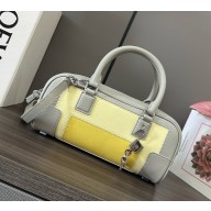 LOEWE mini Amazona 23 bag in nappa calfskin grey 2025