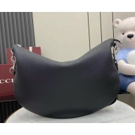 Gucci B large shoulder bag 800194 black leather 2025