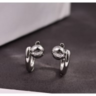 Loewe Anagram Pebble mini hoop earrings 052302 2025