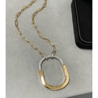 Tiffany Lock Pendant Necklace 052410 2025 
