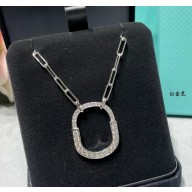 Tiffany Lock Pendant Necklace 052406 2025 