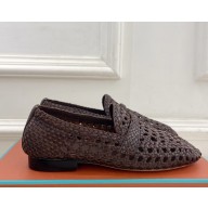 Loro Piana Leon Loafer Goatskin Powder Brown 2025