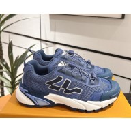 Louis Vuitton 1AHCPT LV Runner Tatic Sneaker blue Mix of materials 2025