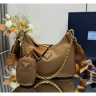 Prada Re-Edition 2005 Re-Nylon bag 1BH204 Brandy 2025