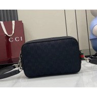 Gucci GG canvas small crossbody bag 834802 black GG canvas 2025