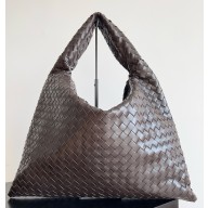Bottega Veneta Large Hop Shoulder bag with Intrecciato craftsmanship in calf leather Fondant 2025