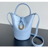 Bottega Veneta Small Liberta Bucket Cross-body bucket bag in smooth calf leather Lunar 2025
