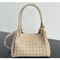 Bottega Veneta medium Parachute Shoulder bag in supple Intrecciato leather ecru 2025