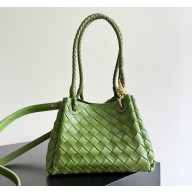 Bottega Veneta Small Parachute Shoulder bag in supple Intrecciato leather Matcha 2025