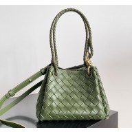 Bottega Veneta Small Parachute Shoulder bag in supple Intrecciato leather Cypress 2025