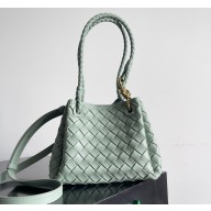 Bottega Veneta Small Parachute Shoulder bag in supple Intrecciato leather greyish-green 2025