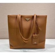 Prada Leather tote 2VG130 Cognac 2025