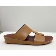Loro Piana Buckle Sandal Ox Leather ECRU 2025
