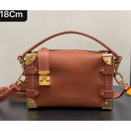 Louis Vuitton M15224 Side Trunk PM Cognac Calfskin leather 2025