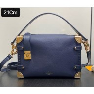 Louis Vuitton M15226 Side Trunk MM Navy Calfskin leather 2025