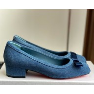 Christian Louboutin Mamaflirt Ballerinas denim blue 2025