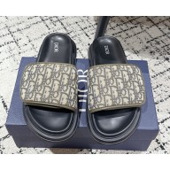 Dior Men's Aqua Sandal Dior Oblique Jacquard 060401 2025
