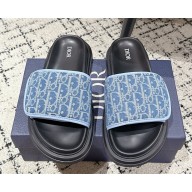 Dior Men's Aqua Sandal Dior Oblique Jacquard 060405 2025