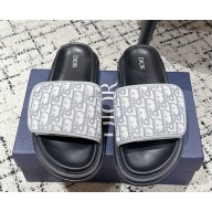 Dior Men's Aqua Sandal Dior Oblique Jacquard 060406 2025