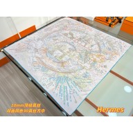 Hermes silk scarf 90x90cm 060514 2025 (TOP QUALITY)