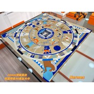 Hermes silk scarf 90x90cm 060503 2025 (TOP QUALITY)