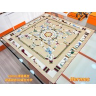 Hermes silk scarf 90x90cm 060507 2025 (TOP QUALITY)