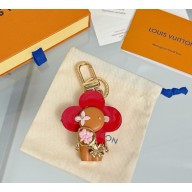 Louis Vuitton M02349 Vivienne Candy Heart Bag Charm Pink 2025