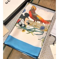 Gucci * Disneyp silk scarf 90x90cm 060905 2025 (TOP QUALITY)