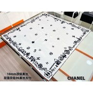 Chanel silk scarf 90x90cm 060913 2025 (TOP QUALITY)